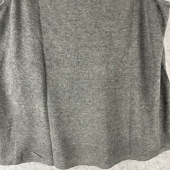 Savanna Jane Embroidered Top Women 2X Gray Floral Knit Boho Peasant Cottage NEW - Picture 10 of 12